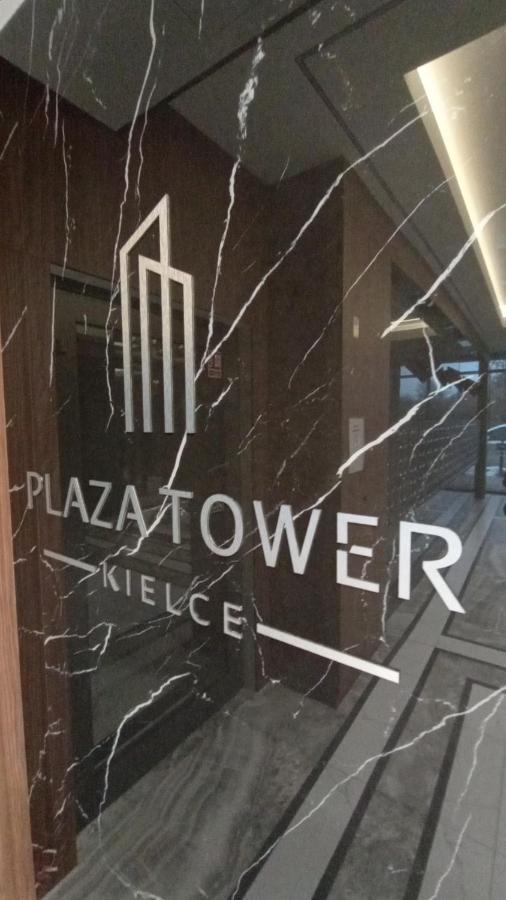 Plaza Tower Apartament, Sauna, Targi Kielce Buitenkant foto