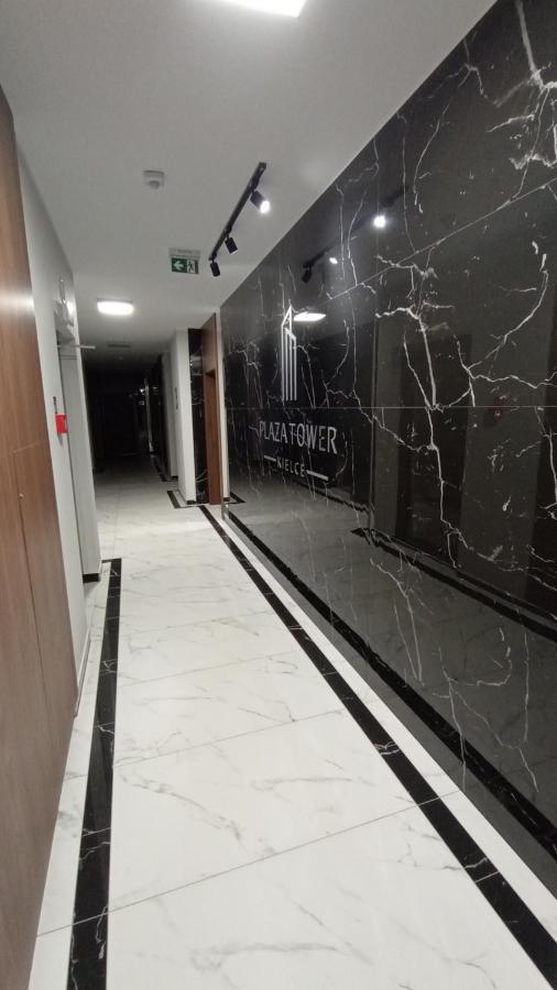Plaza Tower Apartament, Sauna, Targi Kielce Buitenkant foto