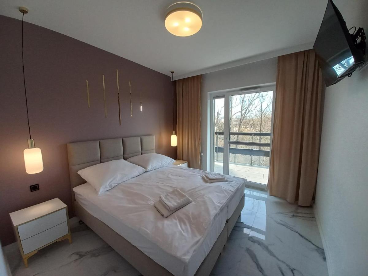 Plaza Tower Apartament, Sauna, Targi Kielce Buitenkant foto