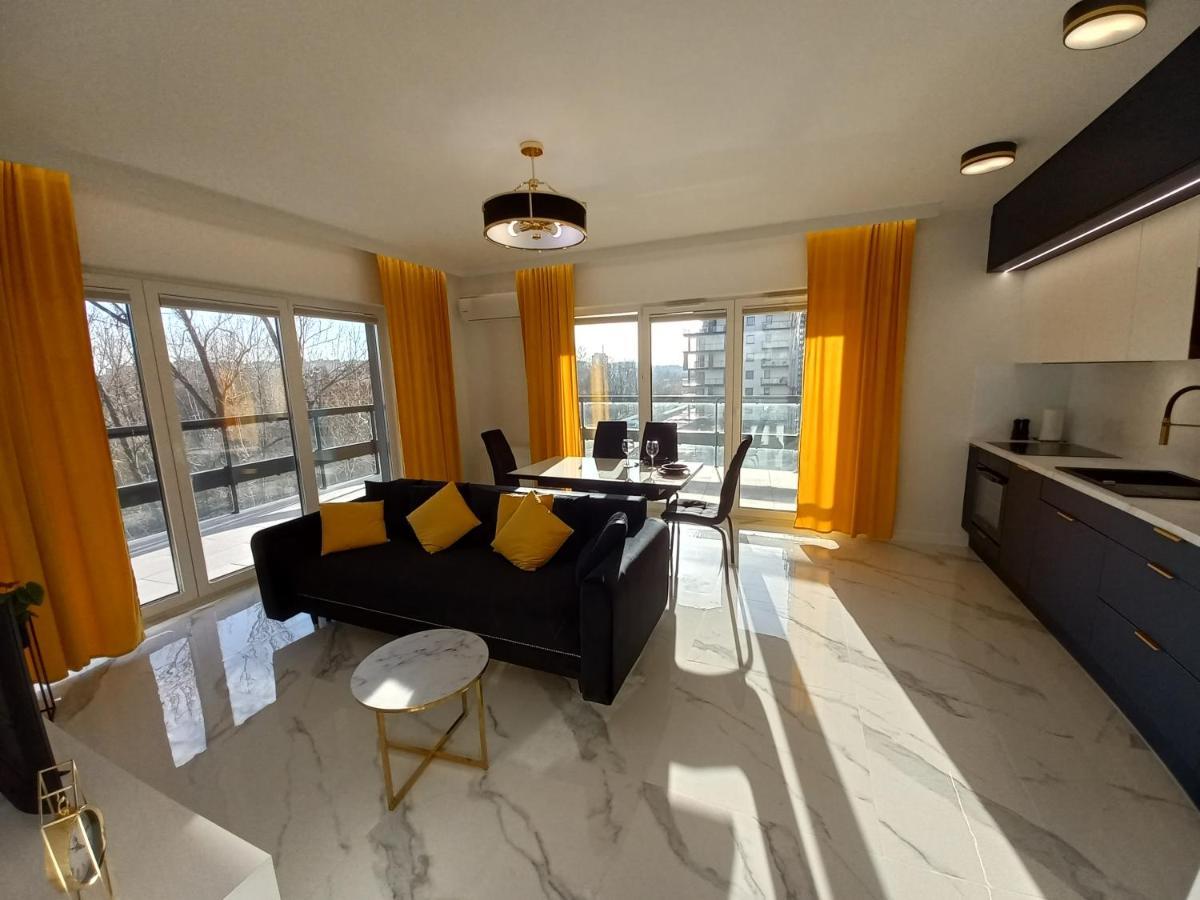 Plaza Tower Apartament, Sauna, Targi Kielce Buitenkant foto